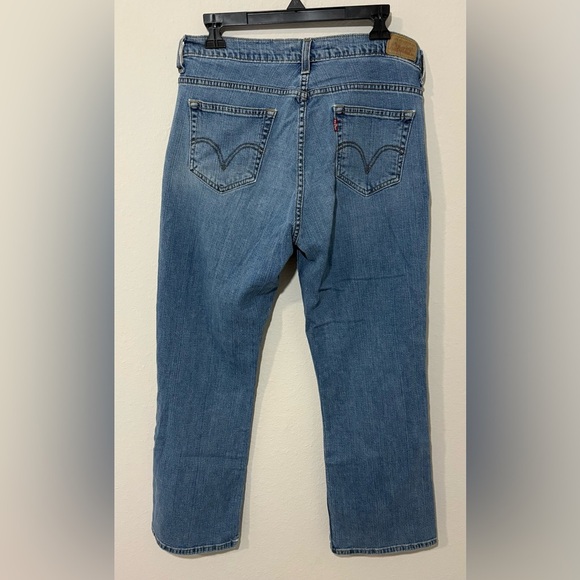 Levi’s 529 Curvy Bootcut Jeans Women’s Size 14 Blue Denim Stretch - Picture 2 of 4